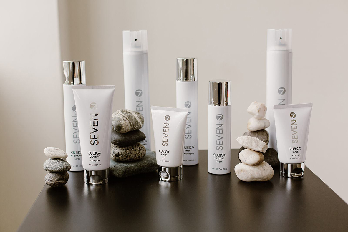 SEVEN Hair Care full product range